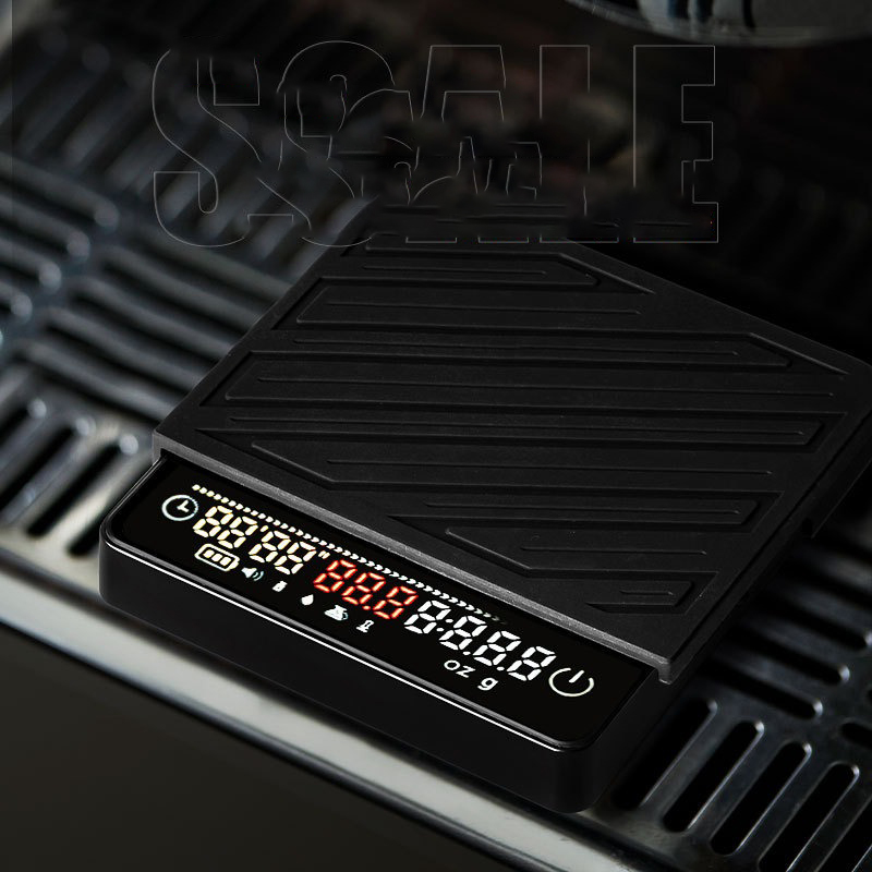 Kitchen Scale Precise - 充電式高精度コーヒースケール流量監視ミニ電子計量スケール、エスプレッソ、アウトドア＆キッチン用