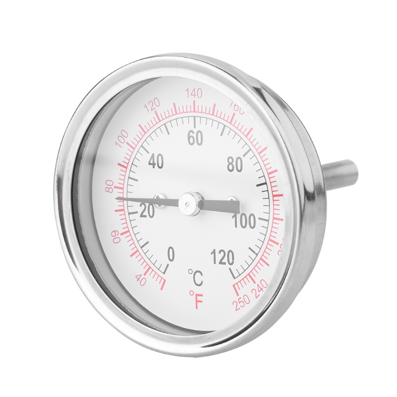 Oven Thermometer Analog - 62mm 120 ℃ 高温バイメタル温度計オーブングリルBBQアナログダイヤルダブルスケール