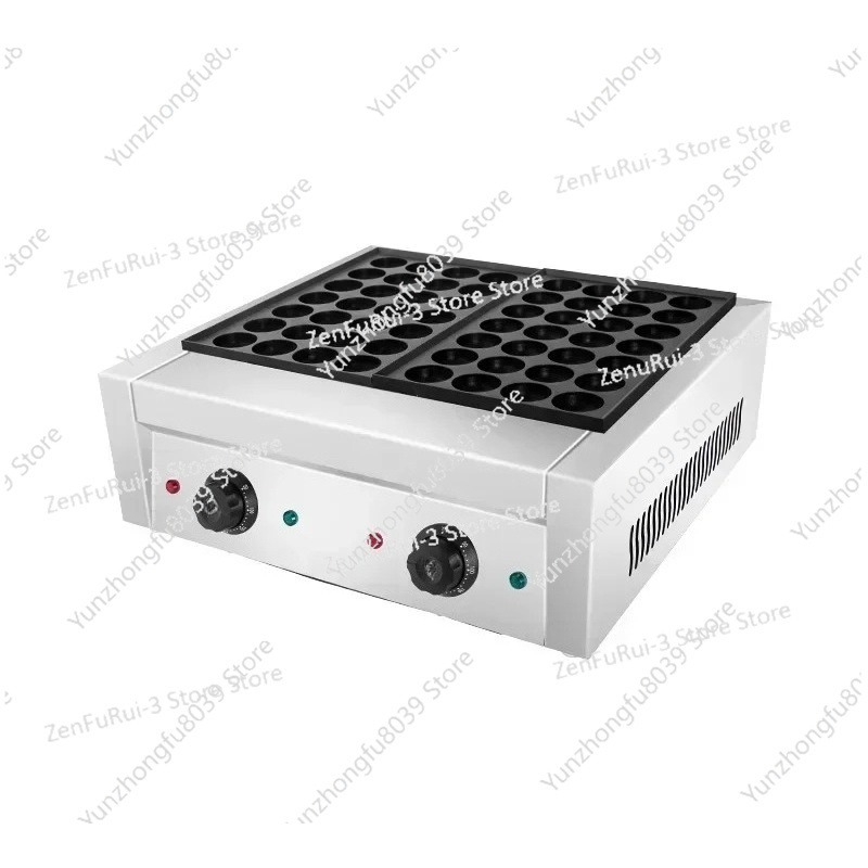 Kitchen Baking Machine - 56 穴ベーキングマシン電気ワッフルタコ焼きメーカーグリルパンプロの調理ツールキッチン機器