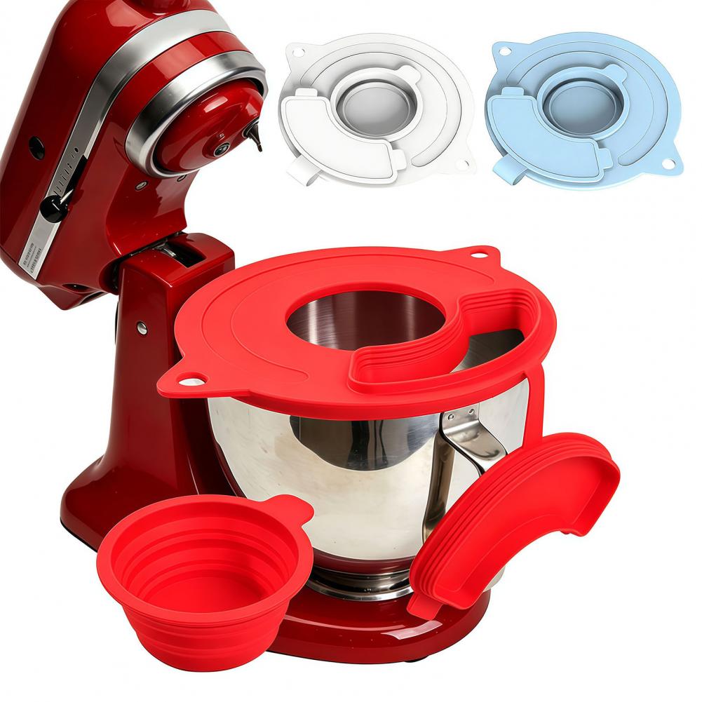 プロのベーキングアクセサリー シリコン製小麦粉漏斗 ミキサー - Kitchenaid Baking Bowl のレビューと価格