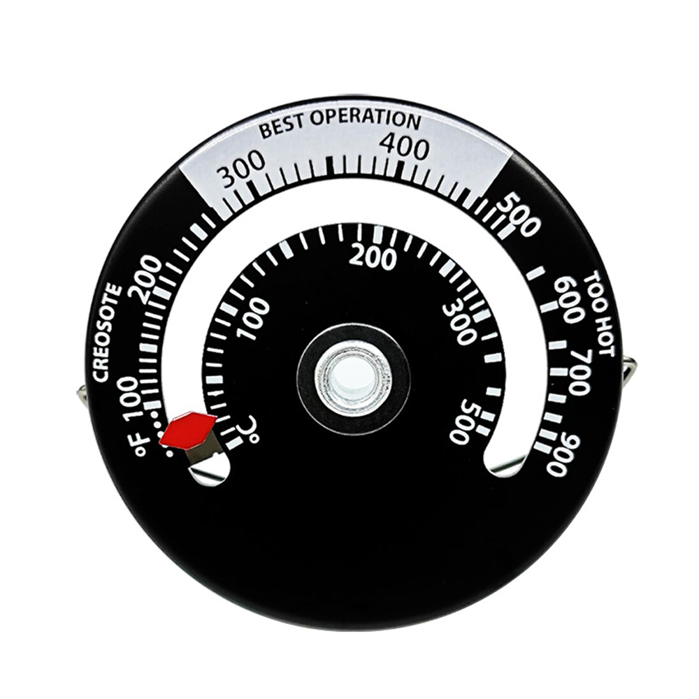 ホット温度計磁気薪ストーブヒーター温度計暖炉ファンストーブプ - Oven Thermometer Analog のレビューと価格