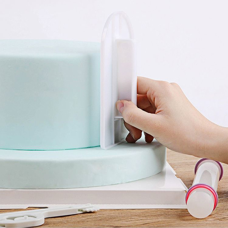 11 ピース/セットベーキングツールケーキ家庭用 DIY キ - Fondant Smoother Set のレビューと価格