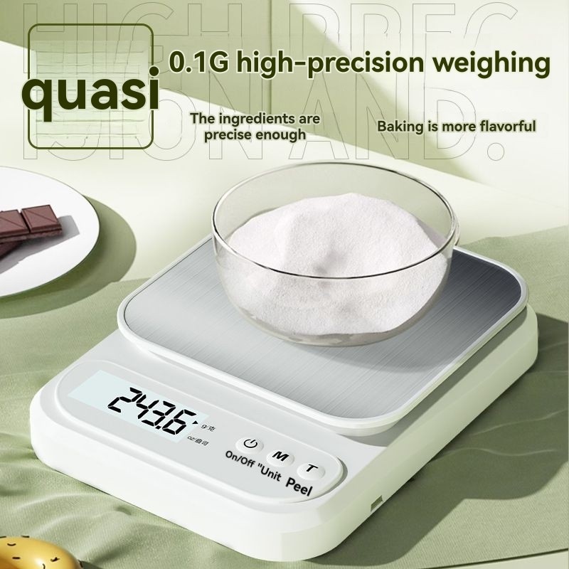 YCOC-コンパクトデジタルキッチンスケール 3KG/0.1 - Kitchen Scale Precise のレビューと価格