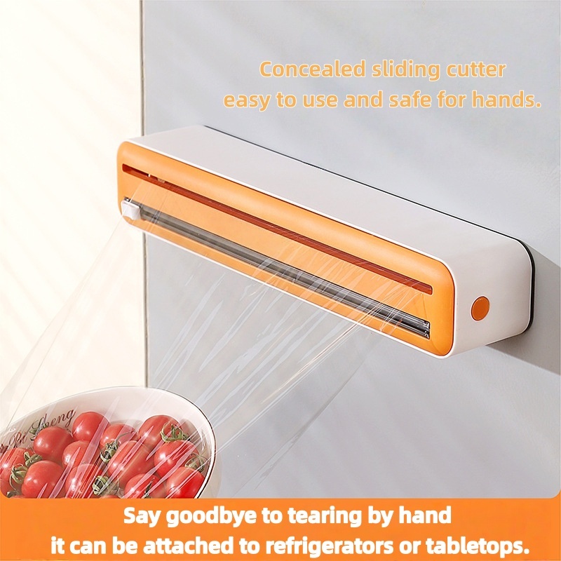 大型プラスチックラップディスペンサー（カッター付き）、デュア - Kitchen Baking Machine のレビューと価格