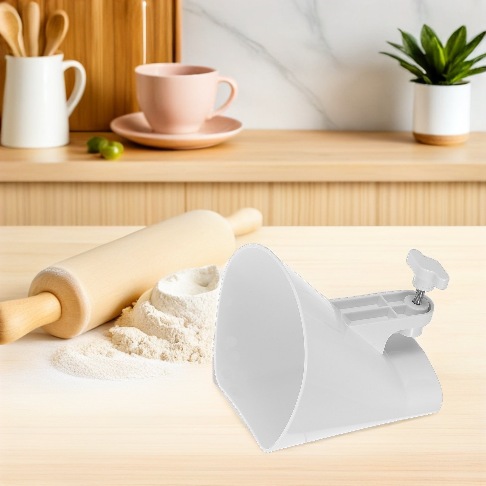 スタンドミキサー用ファンネル、ボウル用小麦粉ガイド、ベーキン - Baking (Kitchen Ingredient) のレビューと価格