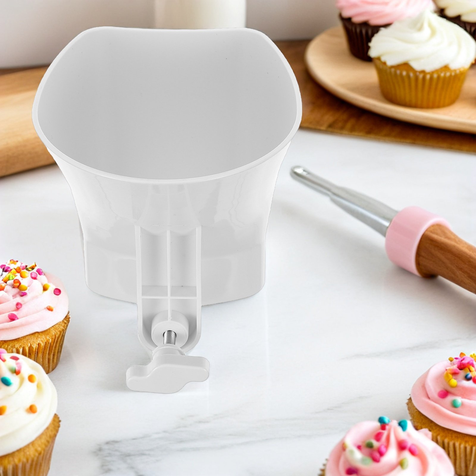 スタンドミキサー用ファンネル、ボウル用小麦粉ガイド、ベーキン - Baking (Kitchen Ingredient) のレビューと価格