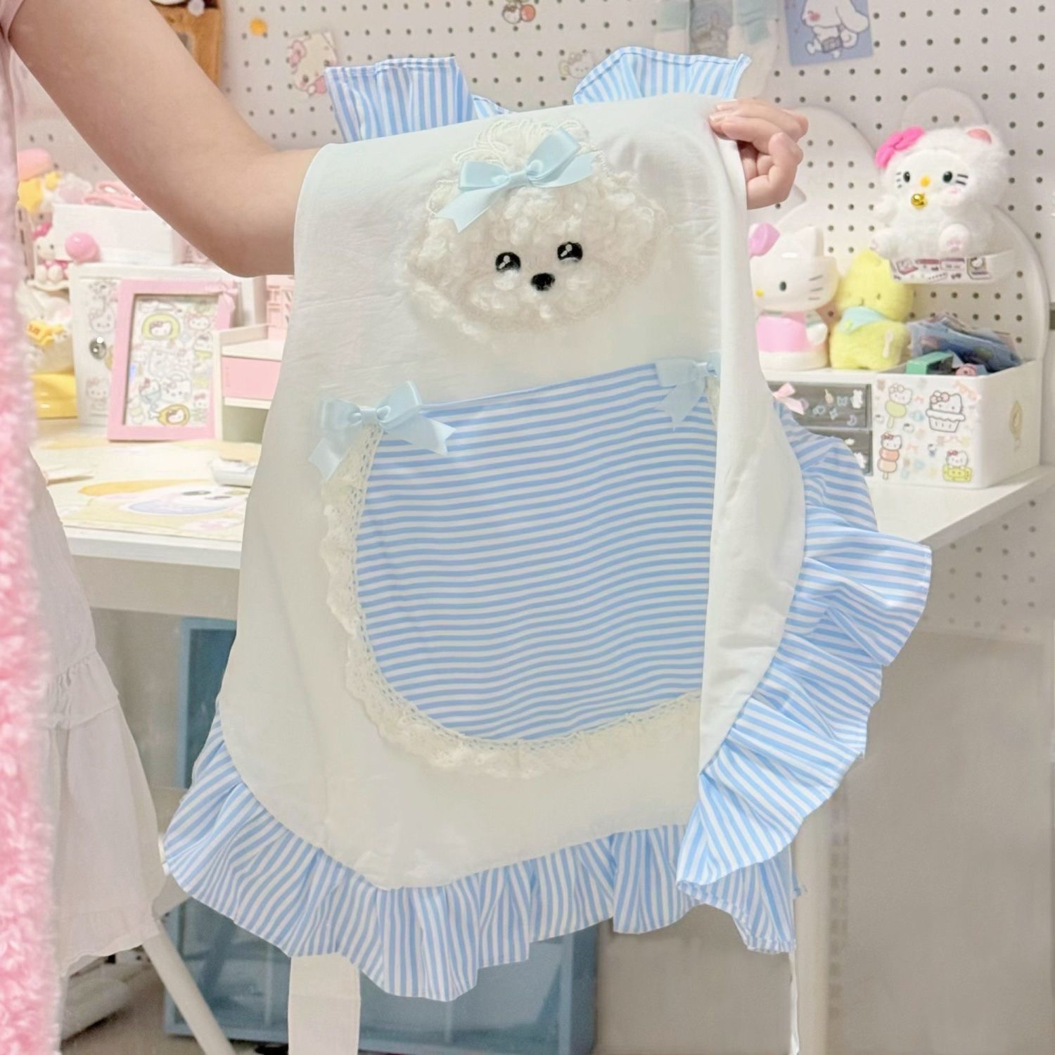 1枚入りキュートなストライプエプロン プリンセススタイル ホ - Kitchen Baking Must Haves のレビューと価格