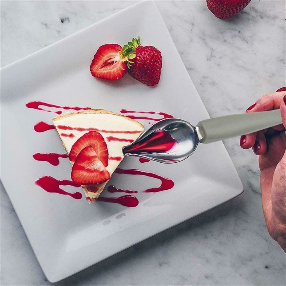 スチールペイントペンシルスプーンソースペイントアートペンシル - Kitchen Baking Drawing のレビューと価格