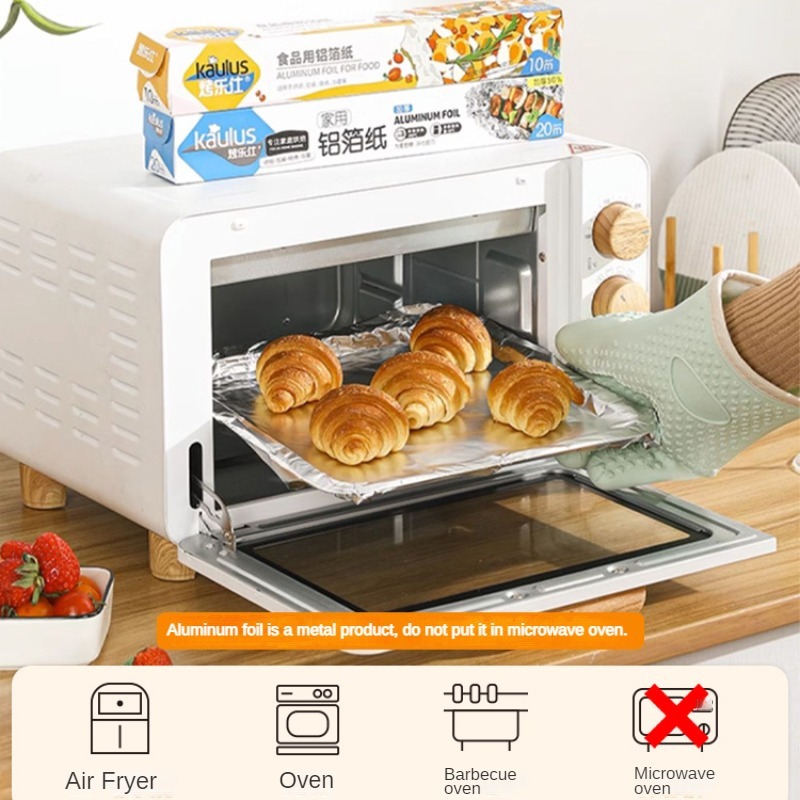 Zackoo 10/20/40 メートルアルミ箔ベーキングラ - Kitchen Baking Sheets のレビューと価格