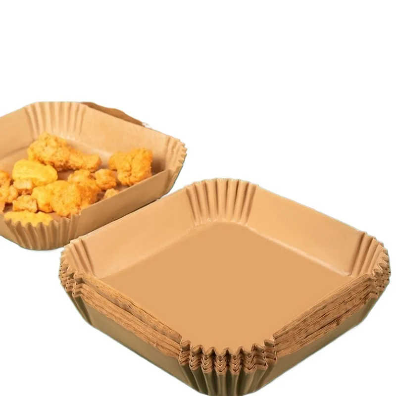 50/100 個エアフライヤー特殊紙トレイ家庭用高温耐性油吸 - Kitchen Baking Sheets のレビューと価格