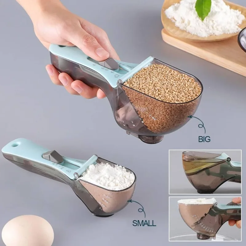 調整可能な計量スクープ キッチンツール 乾燥および液体材料用 - Baking (Kitchen Ingredient) のレビューと価格