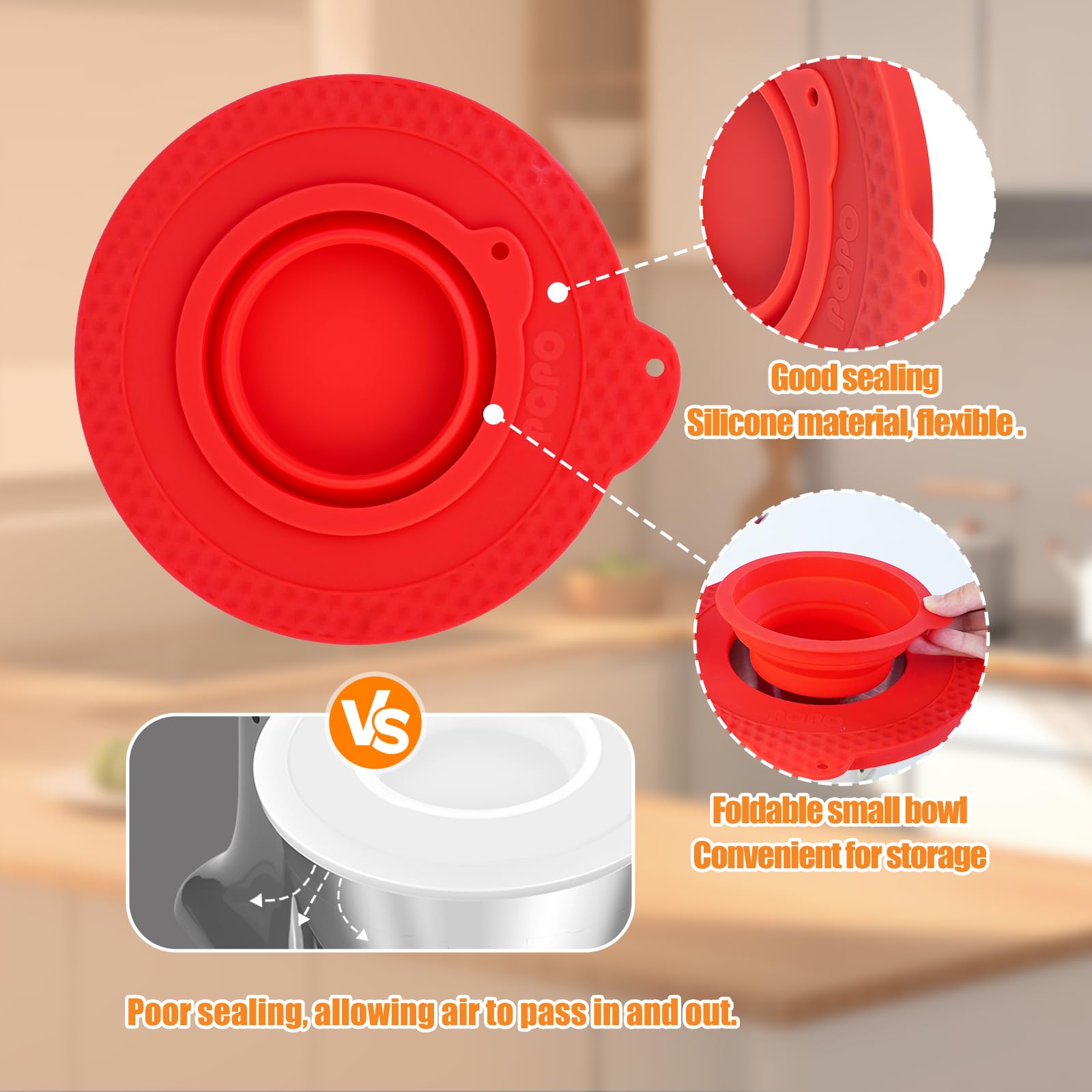4.5～5クォート チルトヘッドスタンドシリコンミキサーボウ - Kitchenaid Baking Bowl のレビューと価格