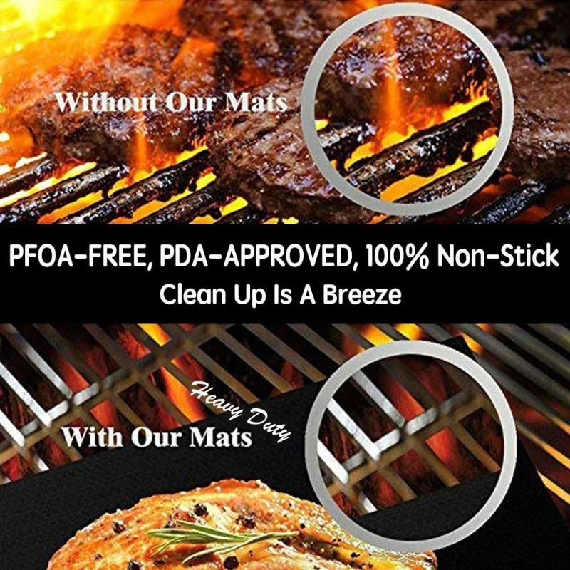 5 個箱入り 33X40X0.2 ミリメートルバーベキューバ - Super Kitchen Baking Mat のレビューと価格