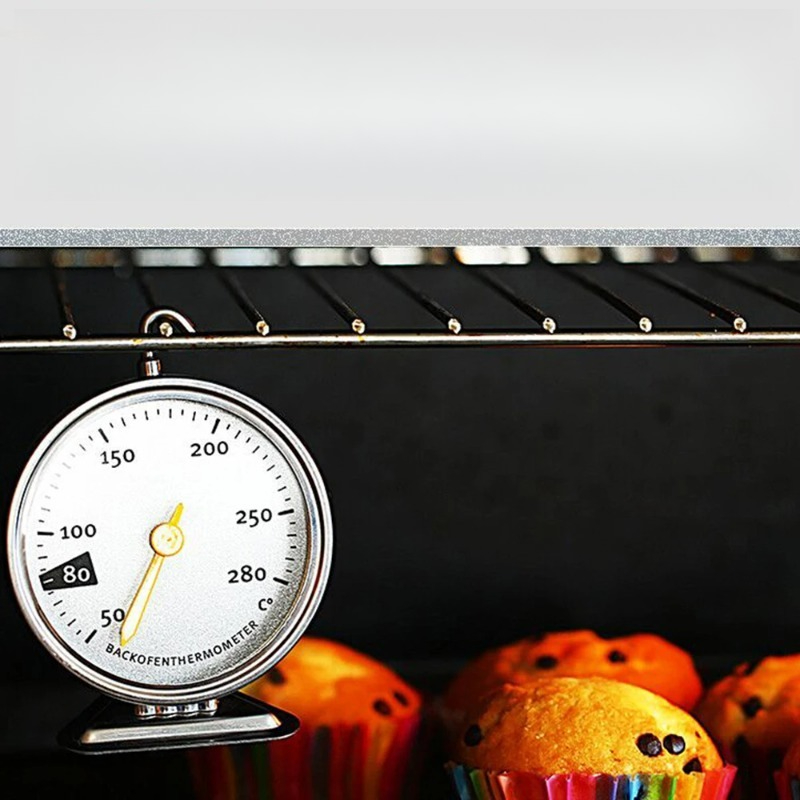 ステンレス製オーブン温度計 大型ダイヤル 50-280℃ ℃ - Oven Thermometer Analog のレビューと価格