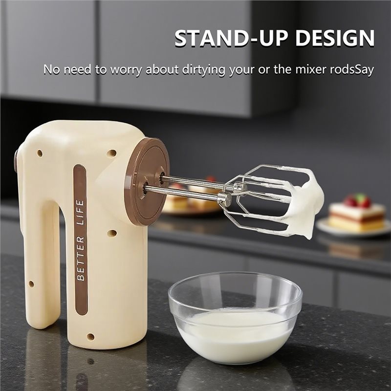 AC93-コードレス電動ハンドヘルドミキサー キッチンベーキ - Kitchen Baking Gift Ideas のレビューと価格