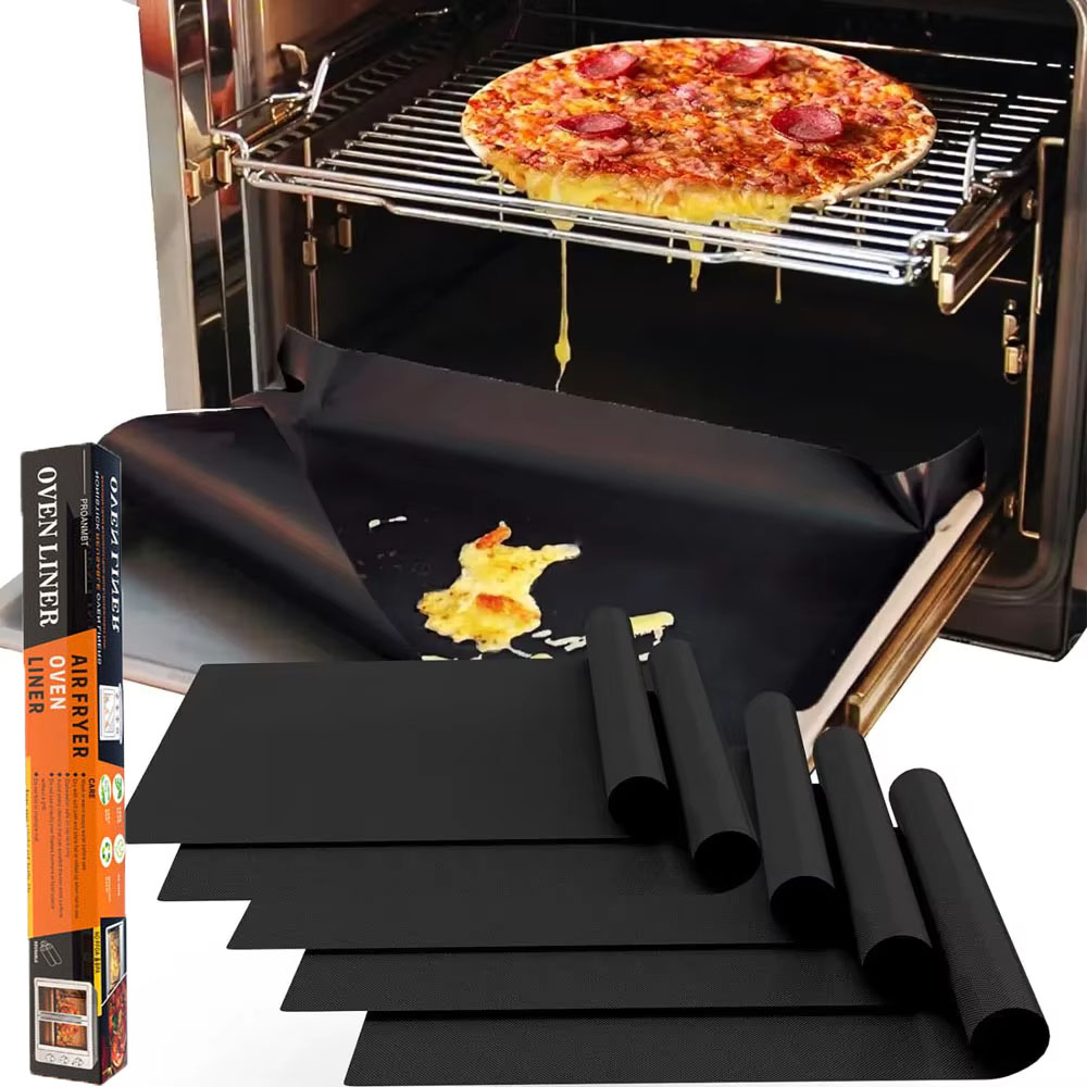 バーベキューマット オーブン底ライナー 再利用可能なノンステ - Super Kitchen Baking Mat のレビューと価格