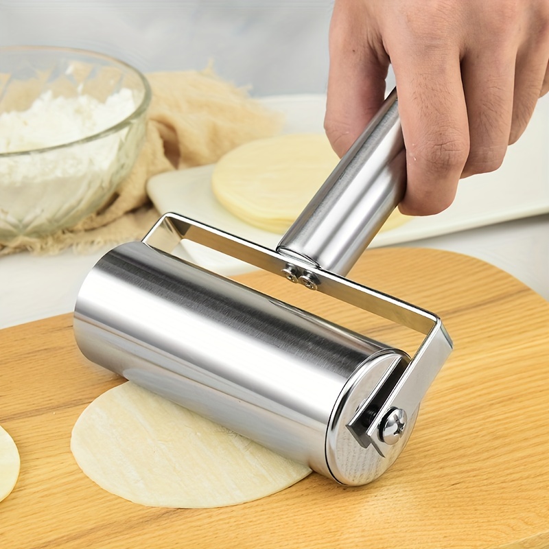 ステンレス鋼ダブルヘッドローリングピンノンスティック生地ペス - Kitchen Baking Machine のレビューと価格