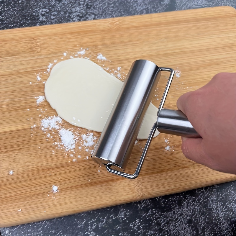 ステンレス鋼ダブルヘッドローリングピンノンスティック生地ペス - Kitchen Baking Machine のレビューと価格