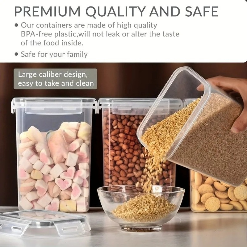気密食品保存容器、キッチンパントリー、砂糖、小麦粉、ベーキン - Kitchen Baking Pantry のレビューと価格