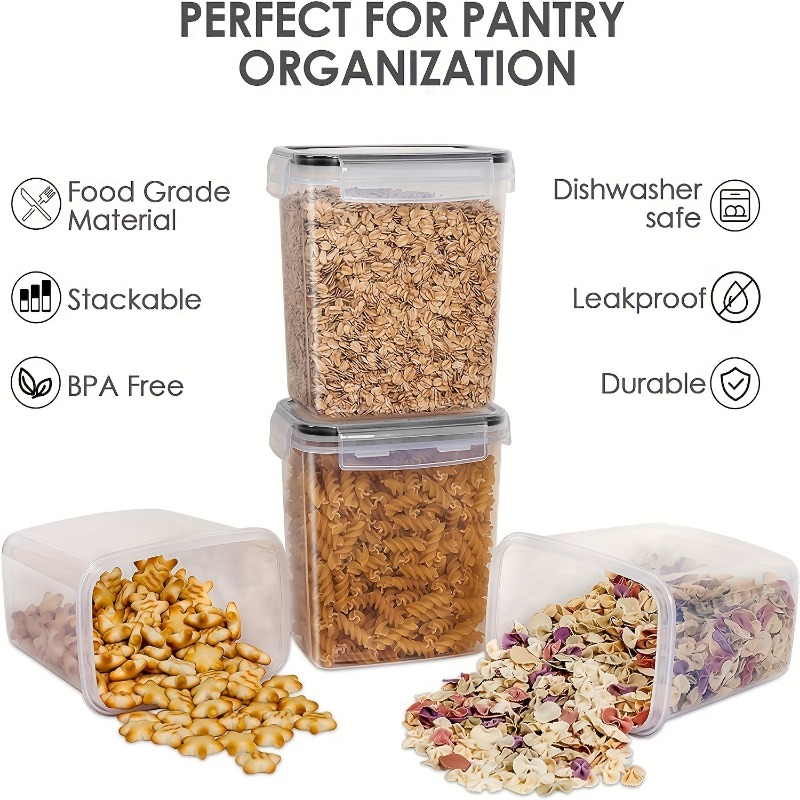 気密食品保存容器、キッチンパントリー、砂糖、小麦粉、ベーキン - Kitchen Baking Pantry のレビューと価格