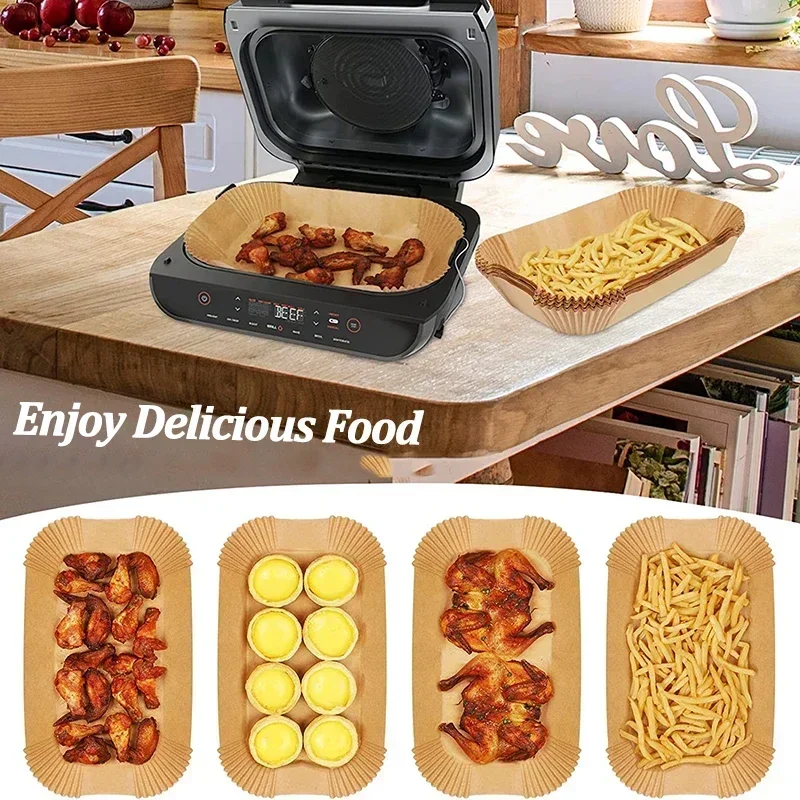 使い捨てエアフライヤー紙ノンスティックキッチンベーキングエア - Kitchen Baking Sheets のレビューと価格