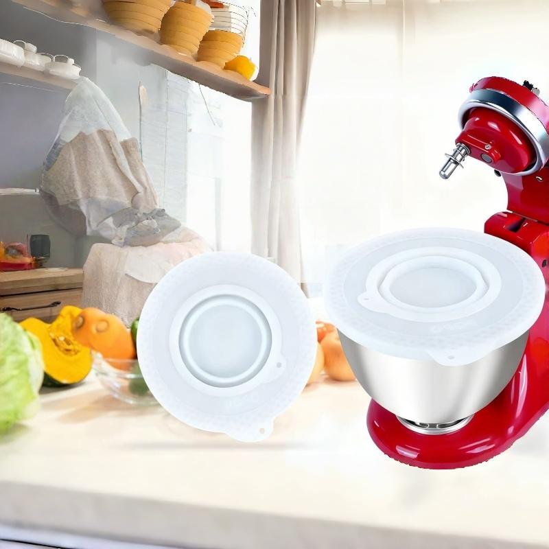 1 個 DIY シリコンミキサーボウル蓋 4.5-5 クォー - Kitchenaid Baking Bowl のレビューと価格