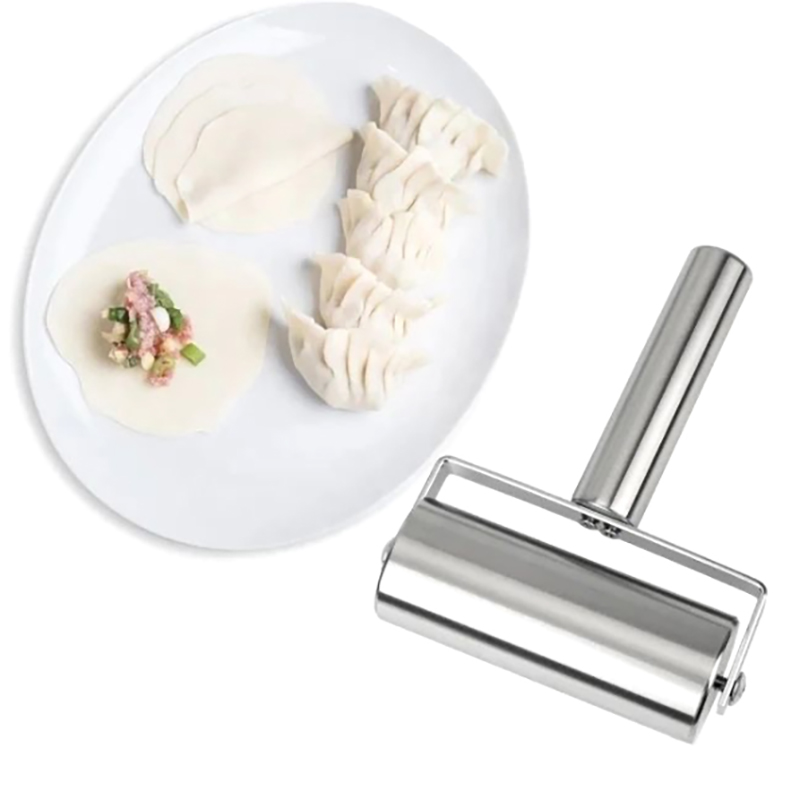 ステンレス鋼ダブルヘッドローリングピンノンスティック生地ペス - Kitchen Baking Machine のレビューと価格