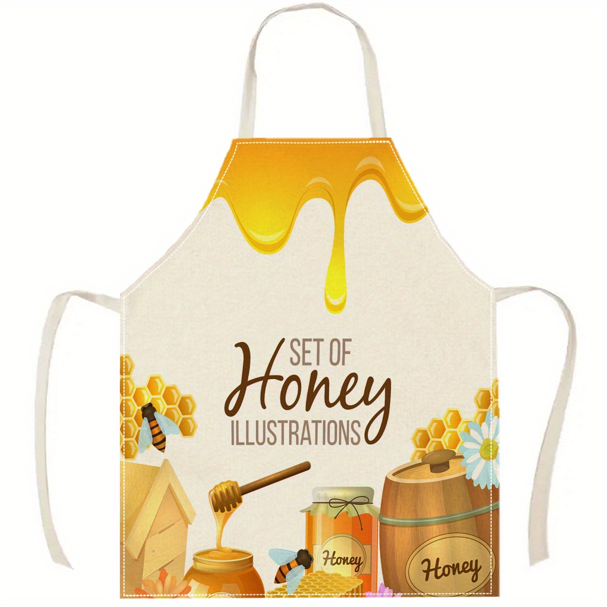 1pc ハニービーエプロン スイートキッチンギフト クッキン - Kitchen Baking Gift Ideas のレビューと価格