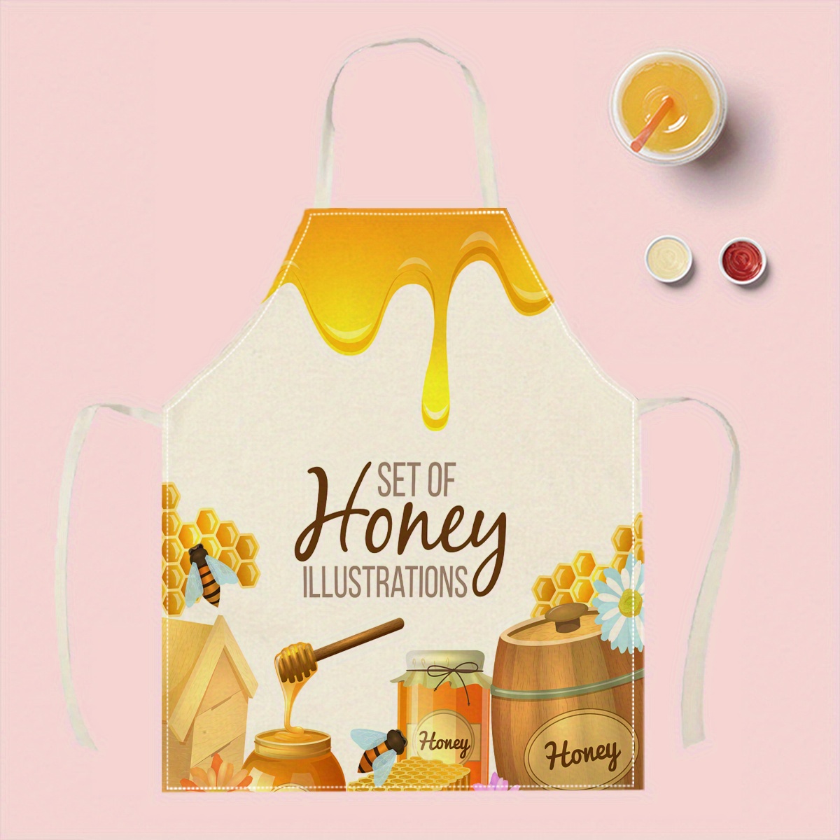 1pc ハニービーエプロン スイートキッチンギフト クッキン - Kitchen Baking Gift Ideas のレビューと価格