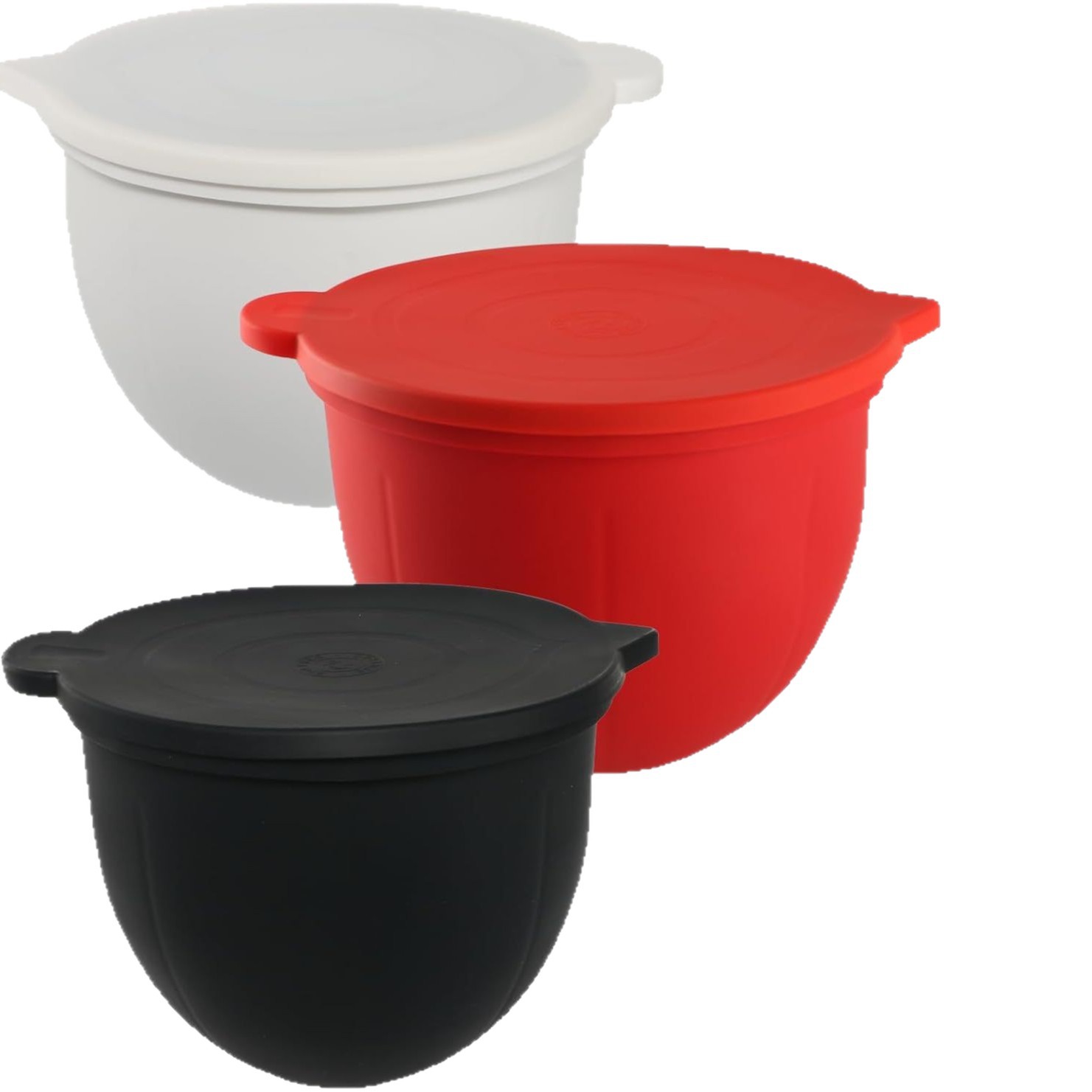 1 個のユニバーサルシリコンボウル、蓋付き、キッチンエイドチ - Kitchenaid Baking Bowl のレビューと価格