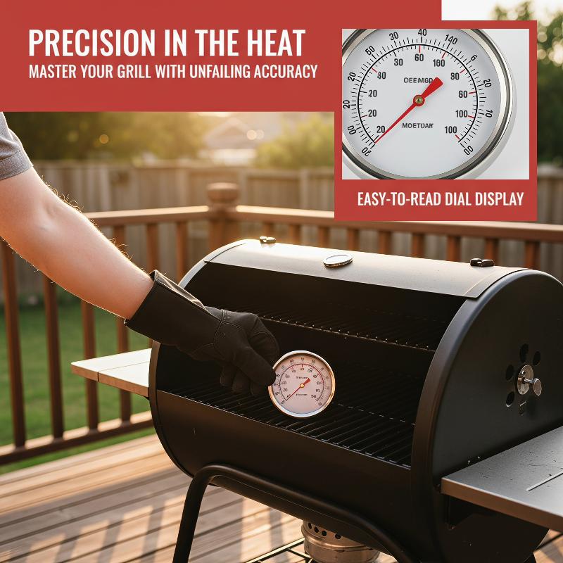 グリル温度計 0-500 ° C/0-120 ° Cアナログ - Oven Thermometer Analog のレビューと価格