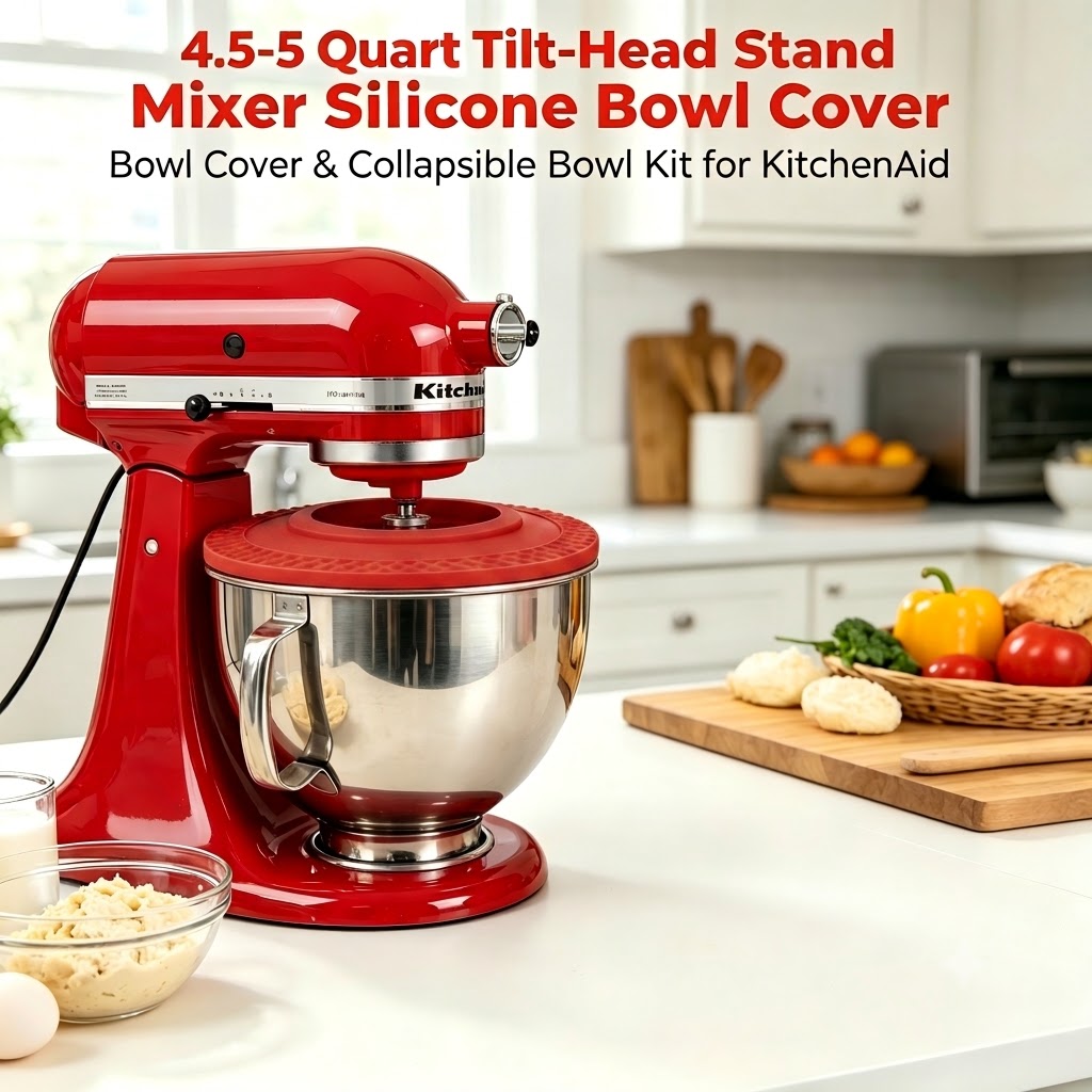 4.5–5クォート チルトヘッドスタンドミキサー シリコンボ - Kitchenaid Baking Bowl のレビューと価格