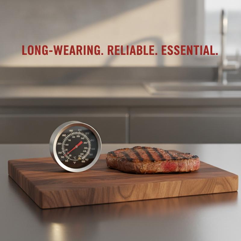 グリル温度計 0-500℃ ℃   アナログ大型ダイヤル54 - Oven Thermometer Analog のレビューと価格