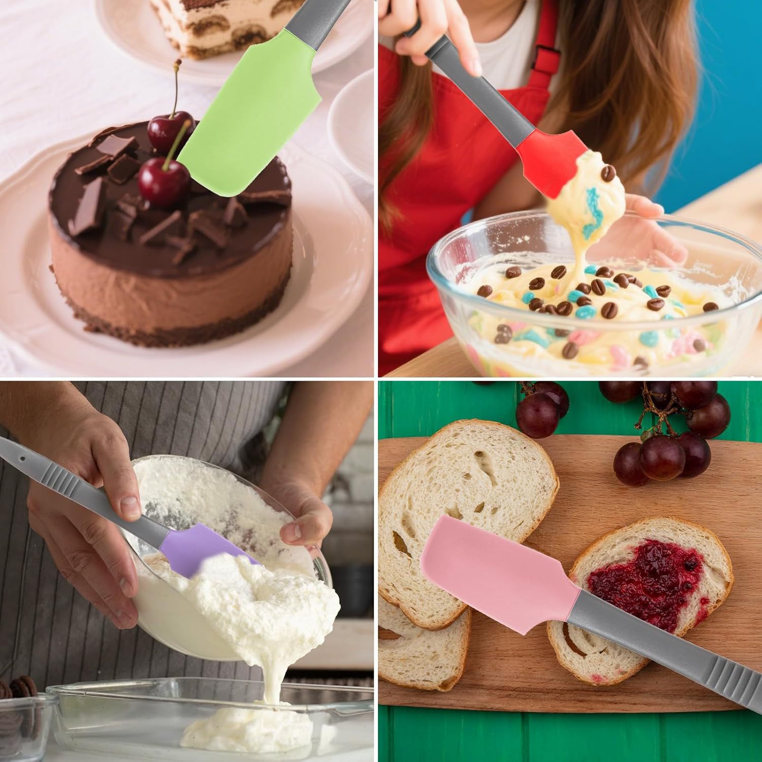 6ピースミニスパチュラセット - ベーキング、アイシング、ク - Kitchen Baking Must Haves のレビューと価格