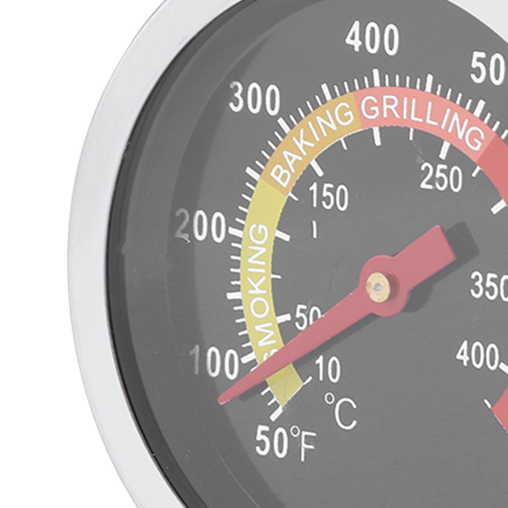 ステンレス鋼バーベキュー温度計デュアルスケールブラックオーブ - Oven Thermometer Analog のレビューと価格