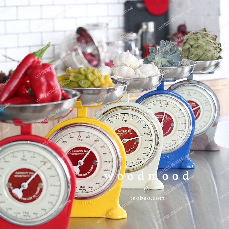 レトロな金属製のテーブルスケール 2KG 🥰   日本製ダル - Kitchen Baking Machine のレビューと価格