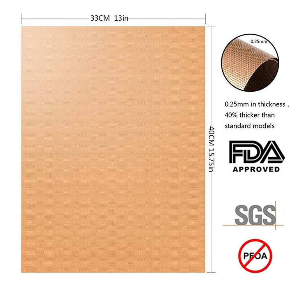再利用可能なベーキングマット,耐熱性,お手入れが簡単,グリル - Super Kitchen Baking Mat のレビューと価格