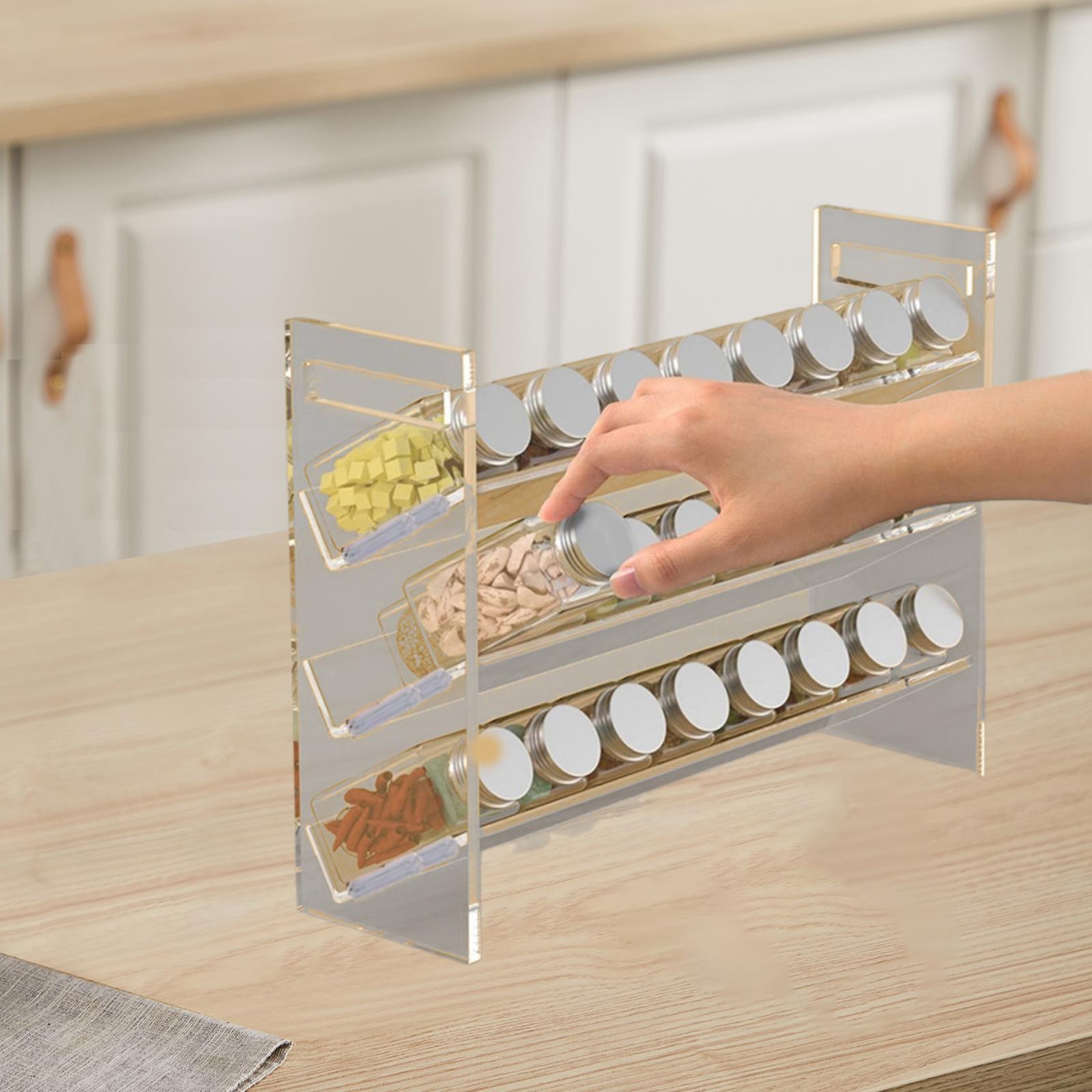 アクリル製スパイスラック、デザート棚、香水オーガナイザー、ス - Kitchen Baking Pantry のレビューと価格
