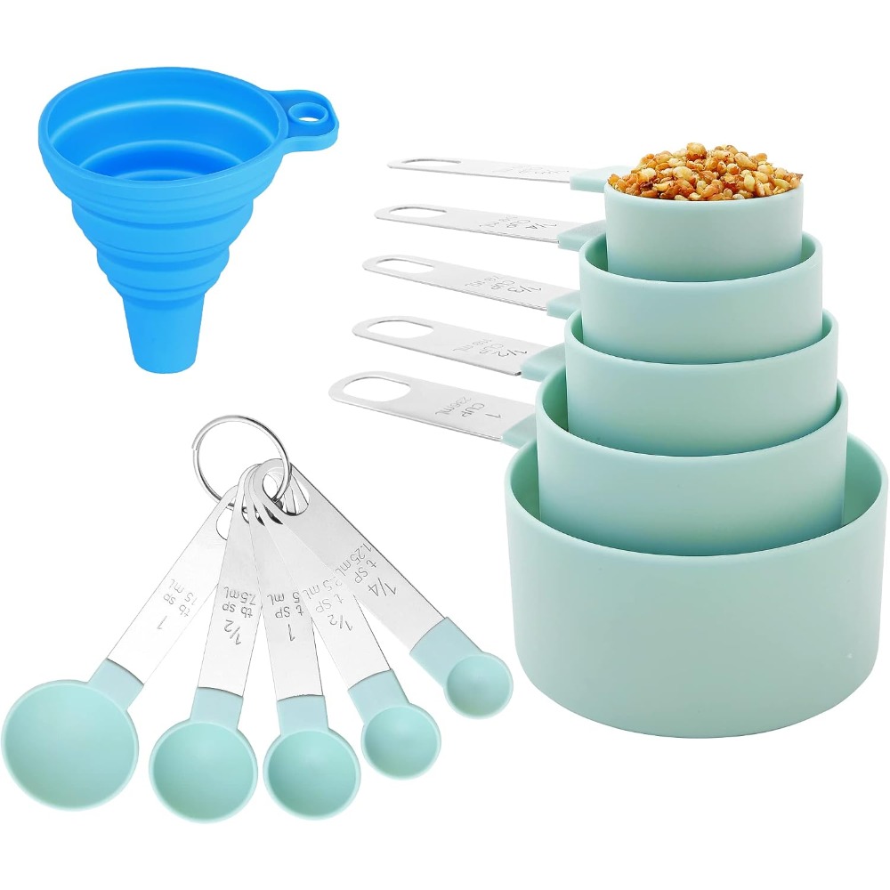 10個入り ステンレス製 計量カップ＆スプーンセット レイク - Baking (Kitchen Ingredient) のレビューと価格