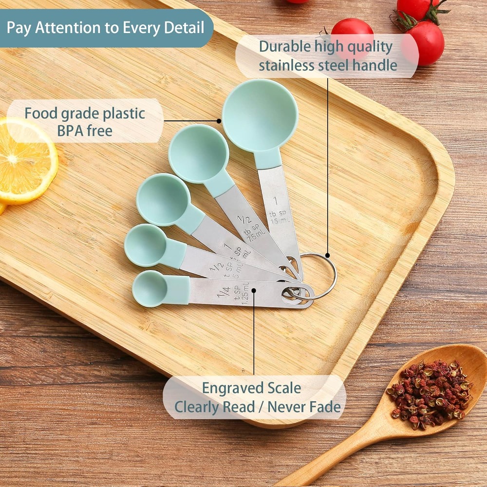 10個入り ステンレス製 計量カップ＆スプーンセット レイク - Baking (Kitchen Ingredient) のレビューと価格