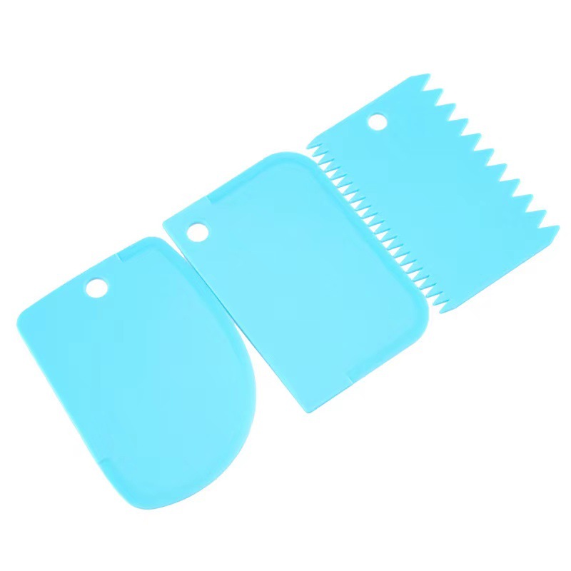 3個/ロット クリームスクレーパー スムーザー DIY ケー - Fondant Smoother Set のレビューと価格