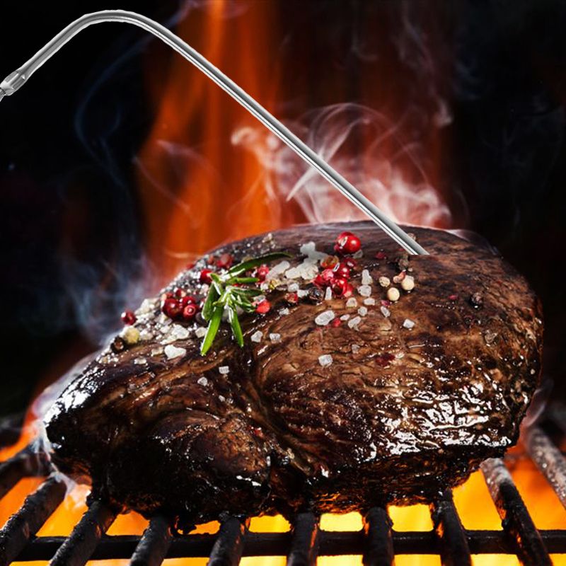 食品および肉用のデジタル防水温度計,ハイブリッドプローブの交 - Oven Thermometer Analog のレビューと価格