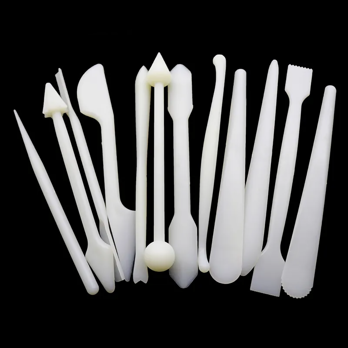 12 個 14 個フォンダンケーキ彫刻整形ナイフスムーサーシ - Fondant Smoother Set のレビューと価格
