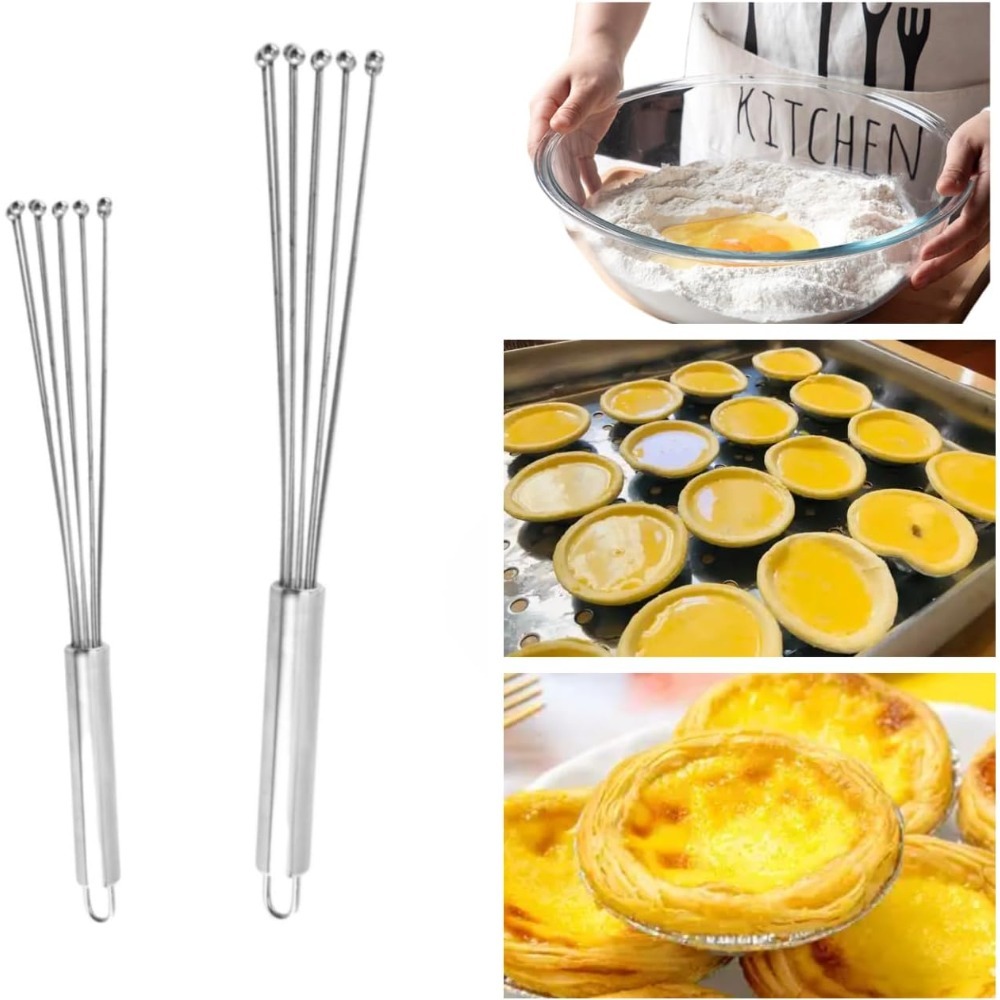 ステンレス鋼手動卵ビーター 10/12 インチボールミキサー - Kitchen Baking Necessities のレビューと価格