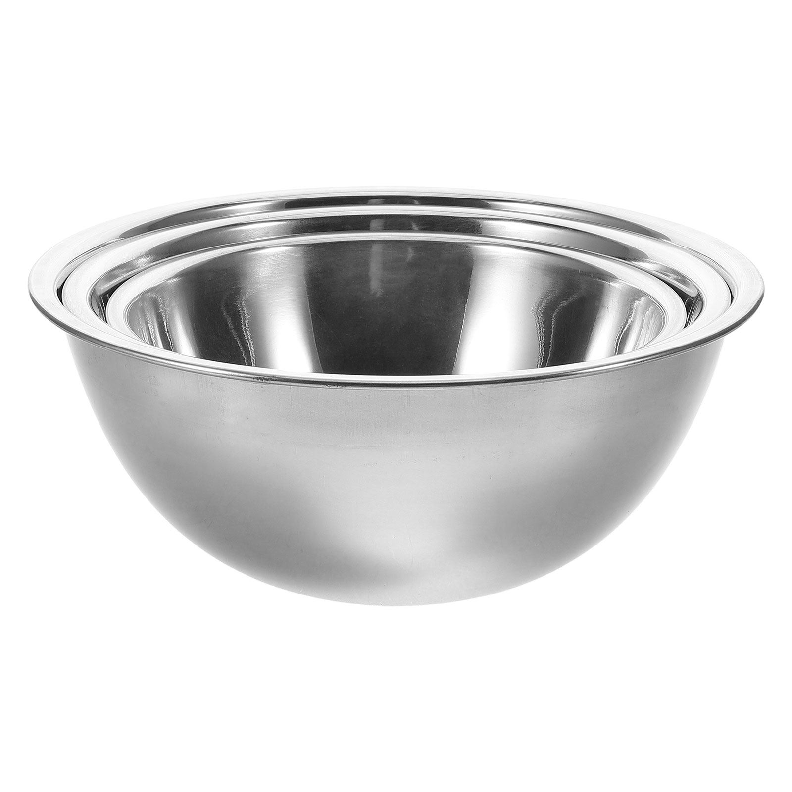 3個セット ステンレス製ミキシングボウル 大容量 滑り止め底 - Baking (Kitchen Ingredient) のレビューと価格