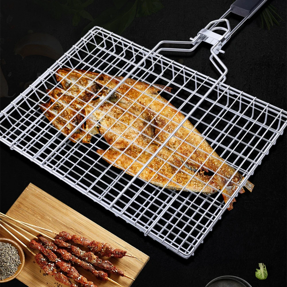 304 ステンレス鋼バーベキューメッシュノンスティックグリル - Super Kitchen Baking Mat のレビューと価格