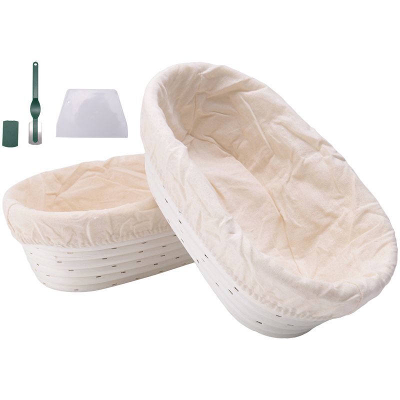 A84E-2X バヌトン発酵バスケットセット - 職人技のサ - Proofing Basket Banneton のレビューと価格
