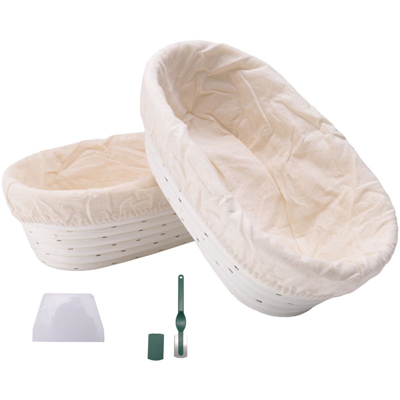 A84E-2X バヌトン発酵バスケットセット - 職人技のサ - Proofing Basket Banneton のレビューと価格
