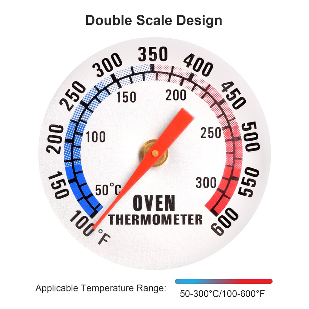 Lmetjma-フック付きアナログオーブン温度計、オーブン温 - Oven Thermometer Analog のレビューと価格