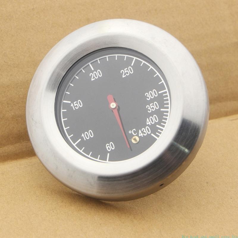 バーベキューグリル温度計ステンレス鋼喫煙グリルバーベキュー温 - Oven Thermometer Analog のレビューと価格